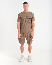 Virtue co-ord set in Brown