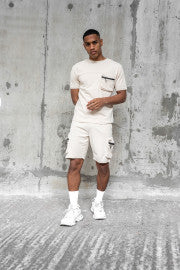 Virtue co-ord set in Brown